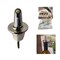 Pouro Wine and Spirits Bottle Pourer Twist to Open and Pour, Twist to Close and Store, Chrome, 2PK 1161 - alternate 4